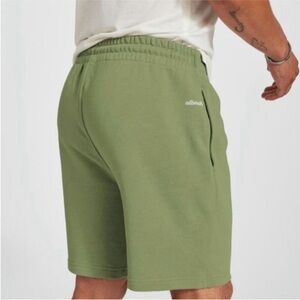 allbirds Men's R&R Sweat Shorts in Calm Cargo Green Size XL